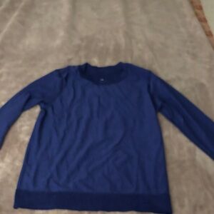 Lululemon Classic Blue Crew Neck T-shirt size medium